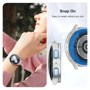 کاور آکوآرا مدل Full Protection Guard مناسب برای ساعت هوشمند سامسونگ Galaxy Watch 4 44mm