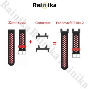 مبدل بند ساعت رینیکا مدل  Adapter 22 mm Trex2 مناسب برای ساعت هوشمند امیزفیت TRex 2
