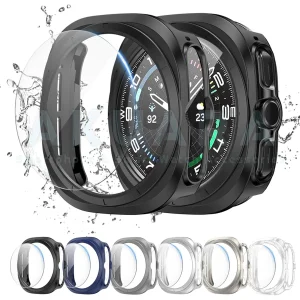 کاور آکوآرا مدل Full Protection Guard مناسب برای ساعت هوشمند سامسونگ Galaxy watch 7 ultra 47mm به همراه محافظ صفحه نمایش