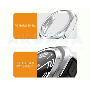 کاور آکوآرا مدل Full Protection Guard مناسب برای ساعت هوشمند سامسونگ Galaxy watch 7 ultra 47mm به همراه محافظ صفحه نمایش