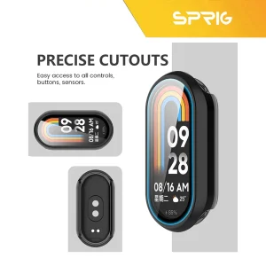 کاور اسپریگ مدل Hard Protection مناسب برای ساعت هوشمند شیائومی Mi band 10