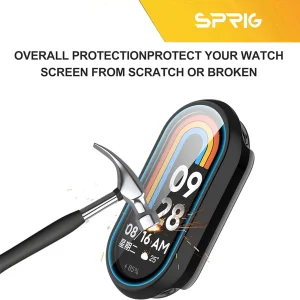 کاور اسپریگ مدل Hard Protection مناسب برای ساعت هوشمند شیائومی Mi band 10