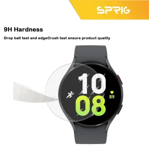 کاور اسپریگ مدل PC Guard Bump مناسب برای ساعت هوشمند سامسونگ Galaxy Watch 4 Classic 46mm به همراه محافظ صفحه نمایش