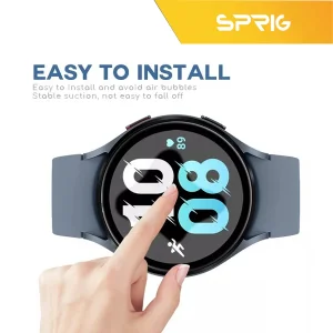 کاور اسپریگ مدل PC Guard Bump مناسب برای ساعت هوشمند سامسونگ Galaxy Watch 4 Classic 46mm به همراه محافظ صفحه نمایش