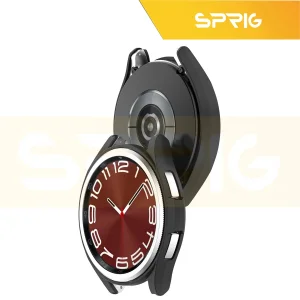 کاور اسپریگ مدل SPG مناسب برای ساعت هوشمند سامسونگ Galaxy Watch 6 Classic 43mm به همراه محافظ صفحه نمایش