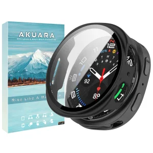کاور آکوآرا مدل GRDH مناسب برای ساعت هوشمند سامسونگ Galaxy Watch 8 40mm به همراه محافظ صفحه نمایش