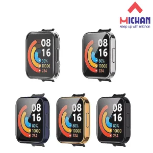 کاور میچان مدل Soft Silicone مناسب برای ساعت هوشمند شیائومی Redmi Watch 2 Lite