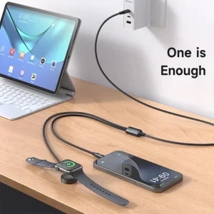 کابل شارژ USB-C مک دودو مدل CA-220 مناسب برای ساعت هوشمند اپل Series1-9 Ultra 1/2 SE