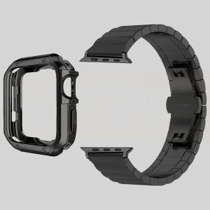 بند اسپریگ مدل Simple Link Lux مناسب برای اپل واچ سری 4/5/6/SE سایز 40mm به همراه کاور