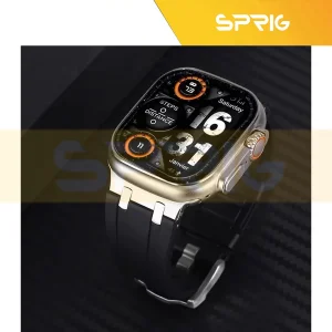 بند اسپریگ مدل Luxury AP مناسب برای اپل واچ سری 1/2/3/4/5/6/7/8/SE/ULTRA سایز 42/44/45/49 میلی متری