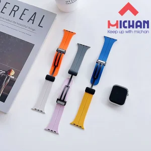 بند میچان مدل Magnetic 2c مناسب برای اپل واچ 41/40/38 میلیمتر