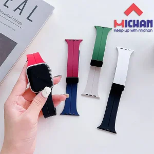 بند میچان مدل Magnetic 2c مناسب برای اپل واچ 41/40/38 میلیمتر