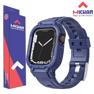 بند میچان مدل G-SHOCK مناسب برای اپل واچ سری SE/4/5/6 سایز 44/45 میلی متری