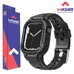 بند میچان مدل G-SHOCK مناسب برای اپل واچ سری SE/4/5/6 سایز 44/45 میلی متری