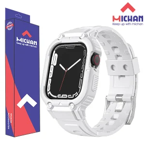 بند میچان مدل G-SHOCK مناسب برای اپل واچ سری SE/4/5/6 سایز 44/45 میلی متری