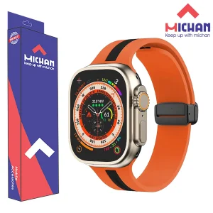 بند میچان مدل مگنتی Magnetic-2CC مناسب برای اپل واچ سری سایز /42/44/45/46/49 میلی متری