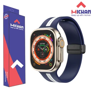بند میچان مدل مگنتی Magnetic-2CC مناسب برای اپل واچ سری سایز /42/44/45/46/49 میلی متری