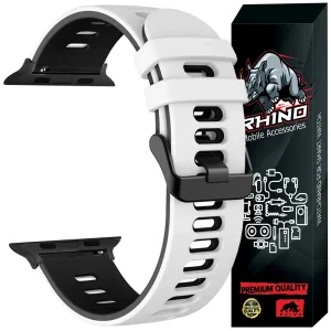 بند راینو مدل Dual Color مناسب برای اپل واج سری 10 سایز 46mm