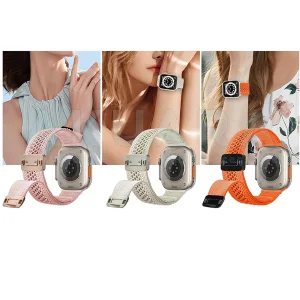 بند آکوآرا مدل Concave مناسب برای اپل واچ سری 1/2/3 سایز 38 میلیمتری