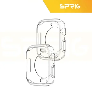 کاور اسپریگ مدل Clear Protective مناسب برای اپل واچ Series 10 42mm Aluminum