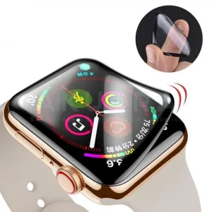 محافظ صفحه نمایش آکوآرا مدل PMMA مناسب برای اپل واچ سری SE/7/8/9 سایز 41mm