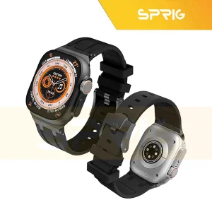 بند اسپریگ مدل Luxury AP BLK مناسب برای اپل واچ سری 2/3/4/5/6/7/8/9/SE/ULTRA/1 سایز 42/44/45/49 میلی متری