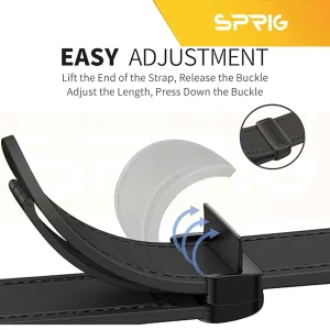 بند اسپریگ مدل Leather Magnetic Sic مناسب برای اپل واچ Series 10 42mm