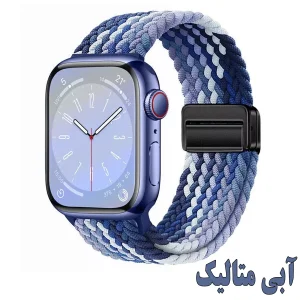 بند گودزیلا مدل Braided MAG مناسب برای اپل واچ سری Se/1/2/3/4/5/6/7/8/9 سایز 38/40/41