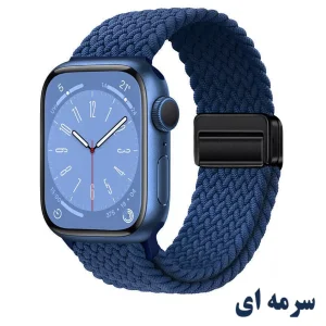 بند گودزیلا مدل Braided MAG مناسب برای اپل واچ سری Se/1/2/3/4/5/6/7/8/9 سایز 38/40/41