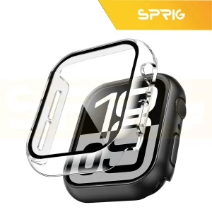کاور اسپریگ مدل 360 Guard مناسب برای اپل واچ Series 10 46mm به همراه محافظ صفحه نمایش