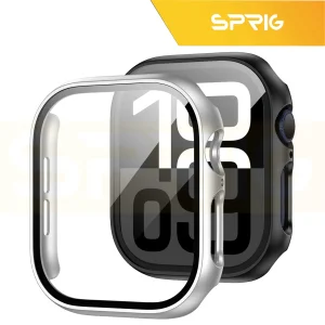 کاور اسپریگ مدل 360 Guard مناسب برای اپل واچ Series 10 46mm به همراه محافظ صفحه نمایش