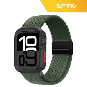 بند اسپریگ مدل Braided MG Amizze مناسب برای اپل واچ Ultra / Ultra 2 49mm به همراه کاور