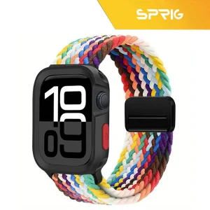 بند اسپریگ مدل Braided MG Amizze مناسب برای اپل واچ Ultra / Ultra 2 49mm به همراه کاور
