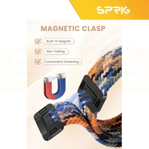 بند اسپریگ مدل Braided MG Amizze مناسب برای اپل واچ Ultra / Ultra 2 49mm به همراه کاور