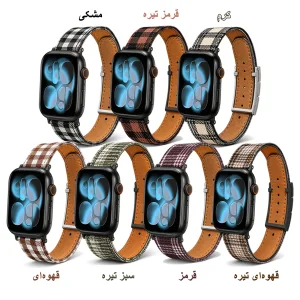 بند آلتیمیت شیلد مدل Vintage مناسب برای اپل واچ 44/45/46/49 میلی متری سری SE1/SE2/SE3/4/5/6/7/8/9/10/11/Ultra/Ultra2/Ultra3