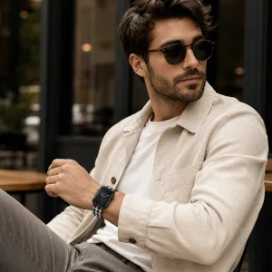 بند آلتیمیت شیلد مدل Vintage مناسب برای اپل واچ 44/45/46/49 میلی متری سری SE1/SE2/SE3/4/5/6/7/8/9/10/11/Ultra/Ultra2/Ultra3