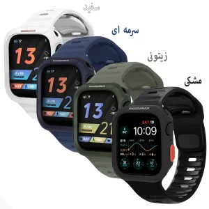 بند اسپریگ مدل Spig Rugged Armor مناسب برای اپل واچ سری 7/8/9 سایز 41 mm به همراه کاور