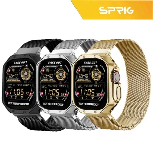 بند اسپریگ مدل Milanex مناسب برای اپل واچ Ultra / Ultra 2 49mm به همراه کاور