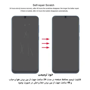 محافظ صفحه نمایش اپیکوی مدل Hydrogel مناسب برای اپل واچ 45 میلی متری سری 7 / 8 بسته دو عددی