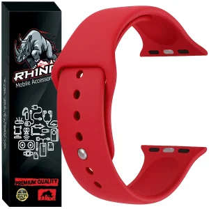 بند راینو مدل Silicone مناسب برای اپل واج سری 7 / 8 / 9 / 10 سایز 45 / 46 mm