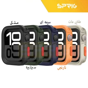 کاور اسپریگ مدل Amizze مناسب برای اپل واچ Series 10 46mm
