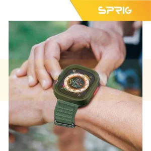 بند اسپریگ مدل Alpine Amizze مناسب برای اپل واچ Ultra / Ultra 2 49mm به همراه کاور