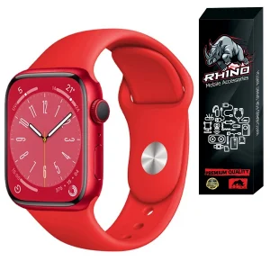 بند راینو مدل Silicone مناسب برای اپل واچ سری 8 41 میلی متری