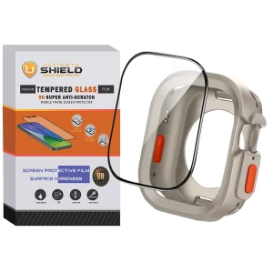 کاور آلتیمیت شیلد مدل SIC Armor UL مناسب برای اپل واچ سری 7/8/9 سایز 45 میلی متری به همراه محافظ صفحه نمایش
