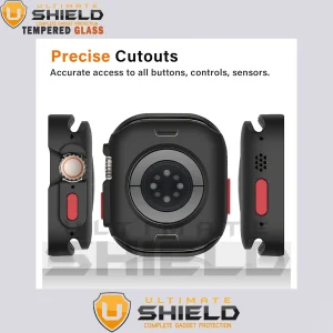 کاور آلتیمیت شیلد مدل SIC Armor UL مناسب برای اپل واچ سری 7/8/9 سایز 45 میلی متری به همراه محافظ صفحه نمایش