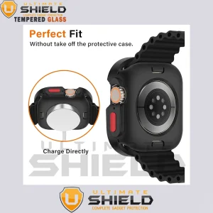 کاور آلتیمیت شیلد مدل SIC Armor UL مناسب برای اپل واچ سری 7/8/9 سایز 45 میلی متری به همراه محافظ صفحه نمایش