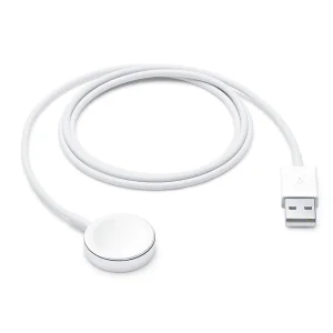 کابل شارژ مغناطیسی ساعت هوشمند اپل مدل ‎MX2E2AMA به طول 1 متر
