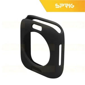 بند اسپریگ مدل Spig Protection مناسب برای اپل واچ سری 7/8/9 سایز 41 میلی متری به همراه کاور
