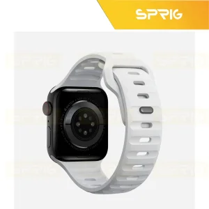 بند اسپریگ مدل Spig Protection مناسب برای اپل واچ سری 7/8/9 سایز 41 میلی متری به همراه کاور