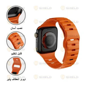 بند آلتیمیت شیلد مدل Spig Sport UL مناسب برای اپل واچ سری 10 سایز 46 میلی متری